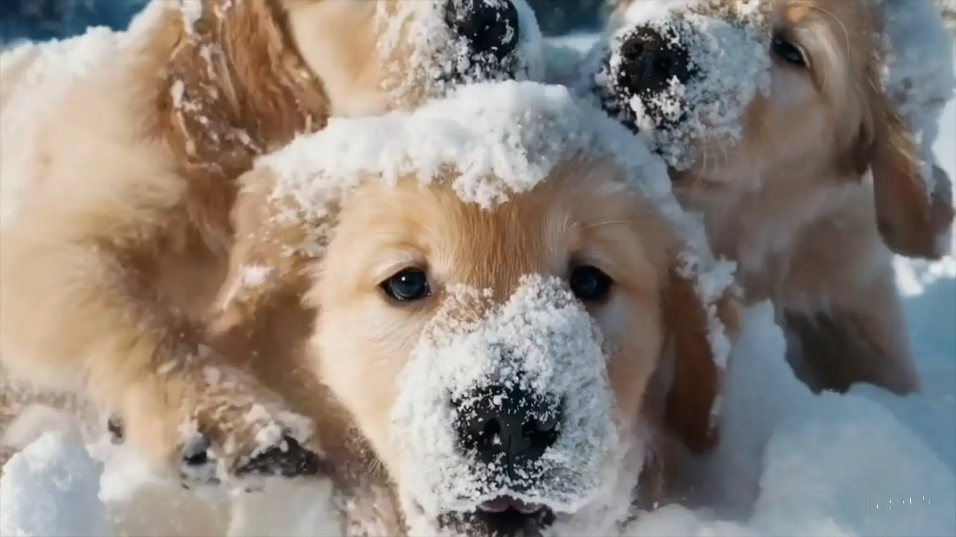 puppies-snow