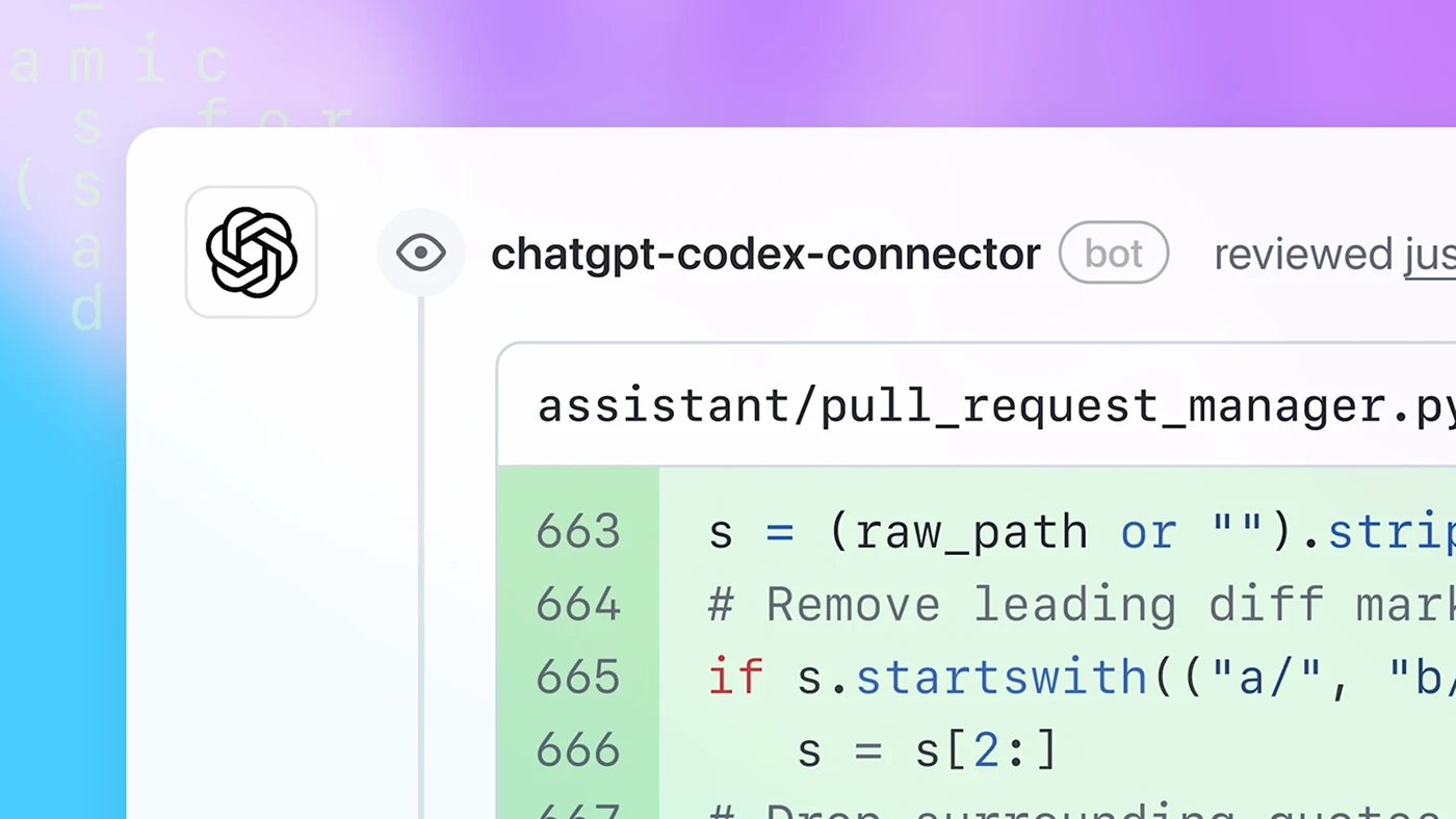 Terminal interface showing OpenAI Codex v0.34.0 running with the GPT-5 model. A command “Hey Codex, implement dark mode” appears, representing coding with natural language commands.