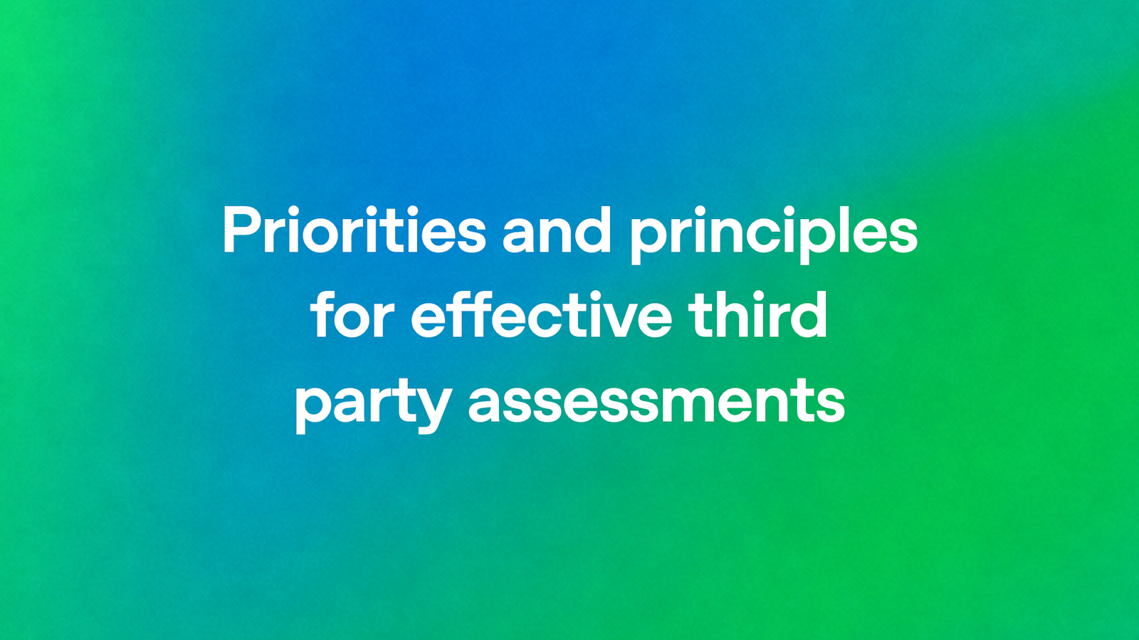 As part of our efforts to pace the frontier, we’re committed to supporting independent assessments with deep levels of access across training, evaluation, and deployment. That access should enable third party assessors to challenge our assumptions, identify ri