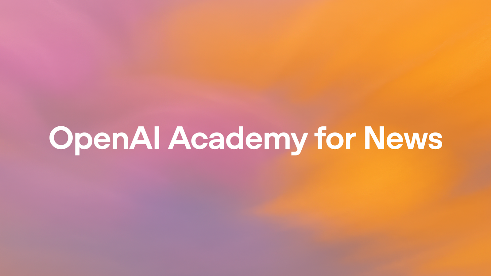 OpenAI Launches AI Academy for Journalists: Reshaping Newsrooms