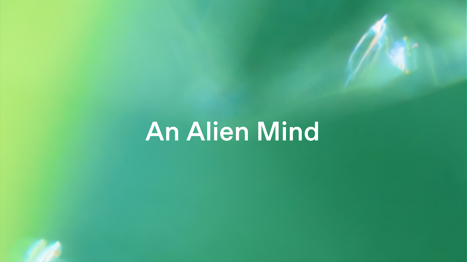 An Alien Mind