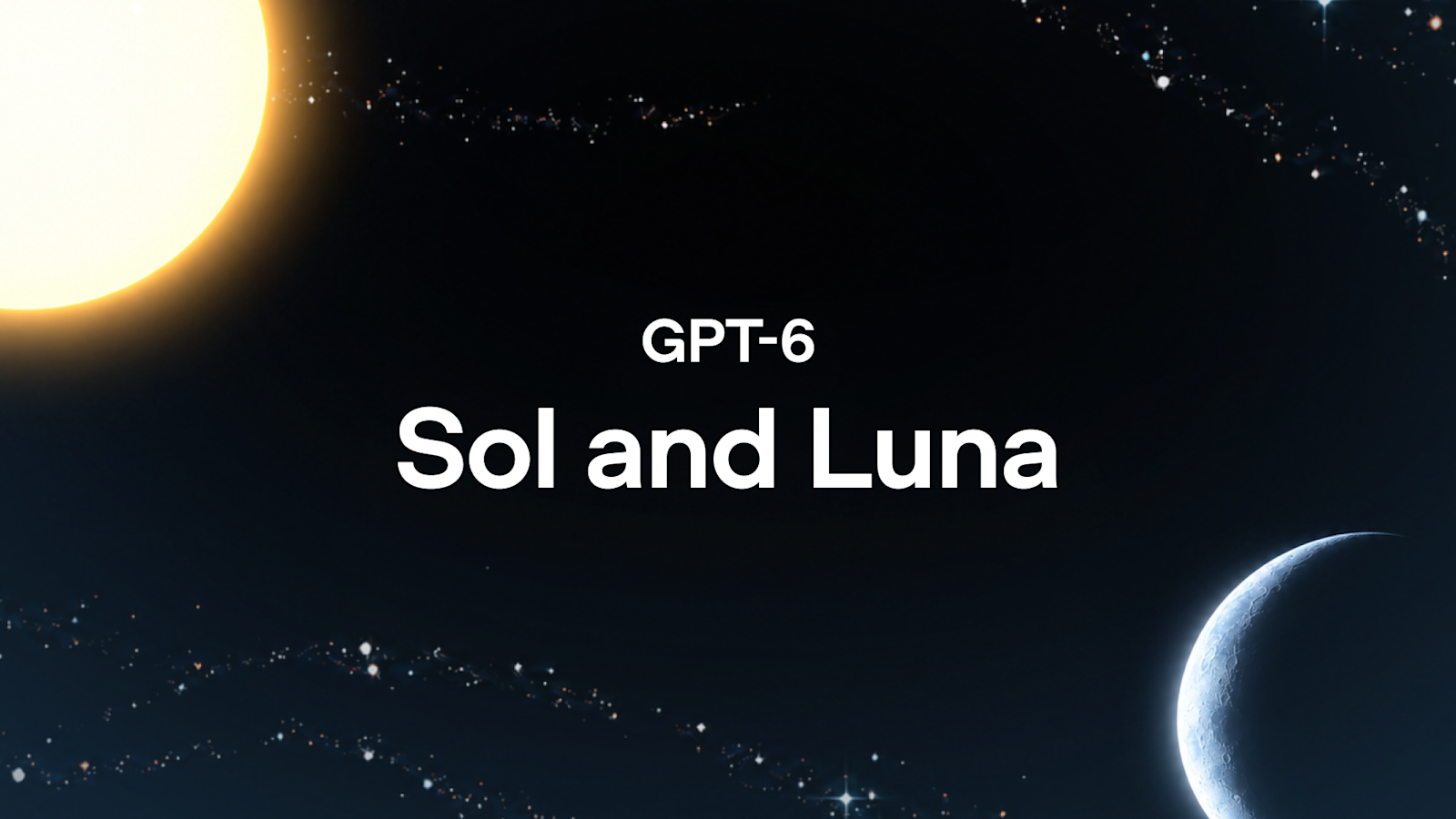 OpenAI 補完 GPT-6 家族:Sol、Luna 雙雙降價 50%,直接對比 Claude 打擂台 gpt-6-sol-luna-seo OpenAI 補完 GPT-6 家族:Sol、Luna 雙雙降價 50%,直接對比 Claude 打擂台 gpt-6-sol-luna-seo