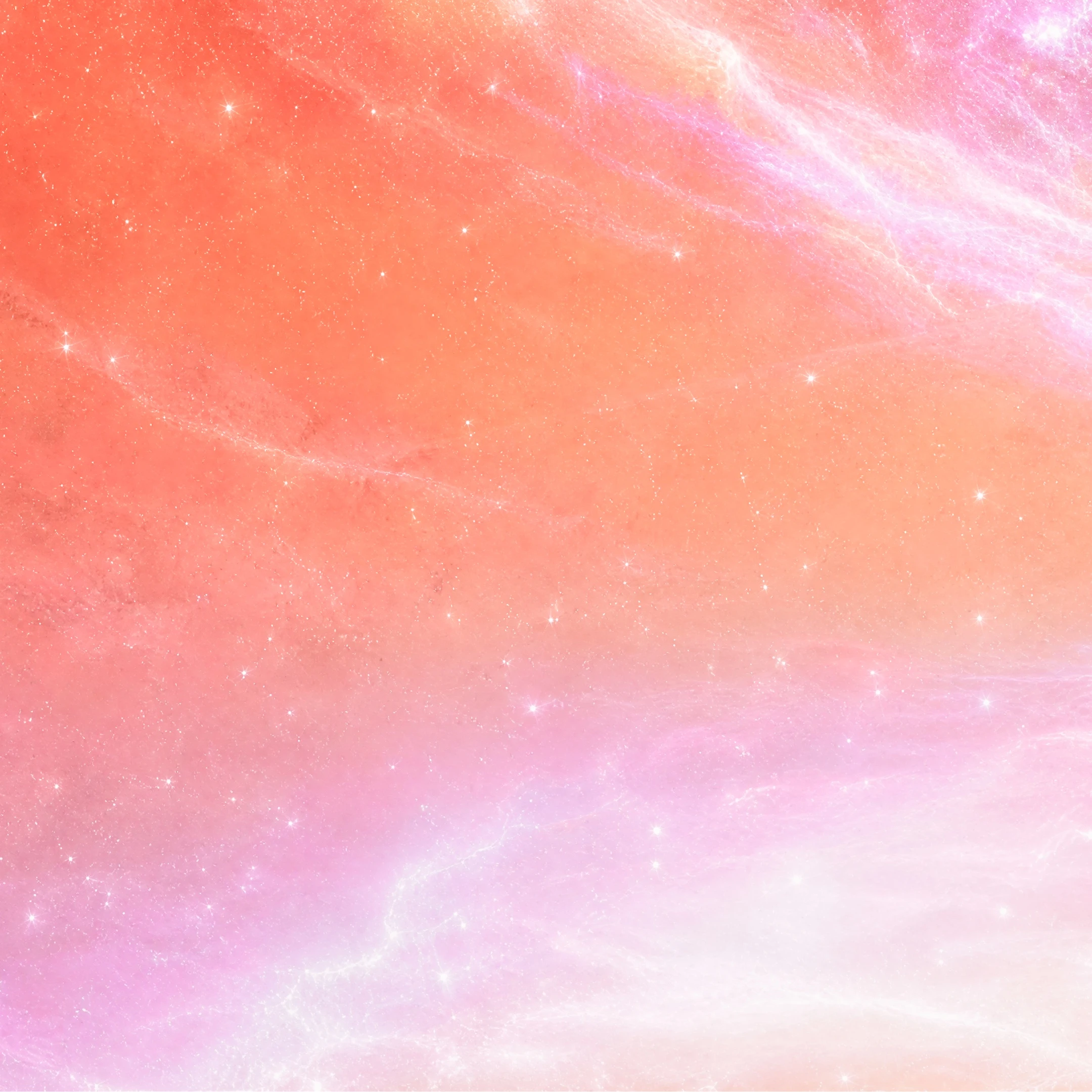 Pink and orange abstract star field image.