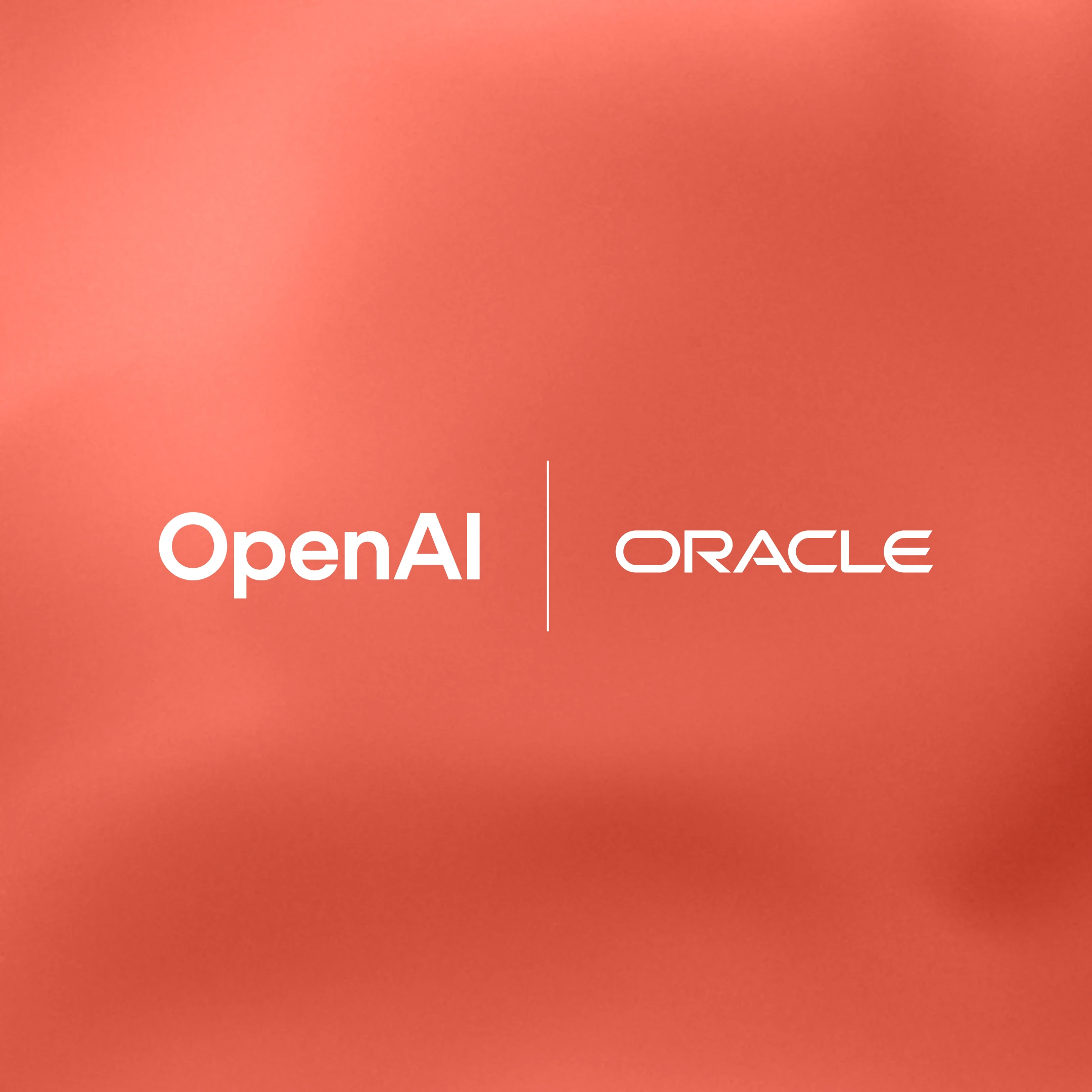 Oracle partnership 1x1 art card