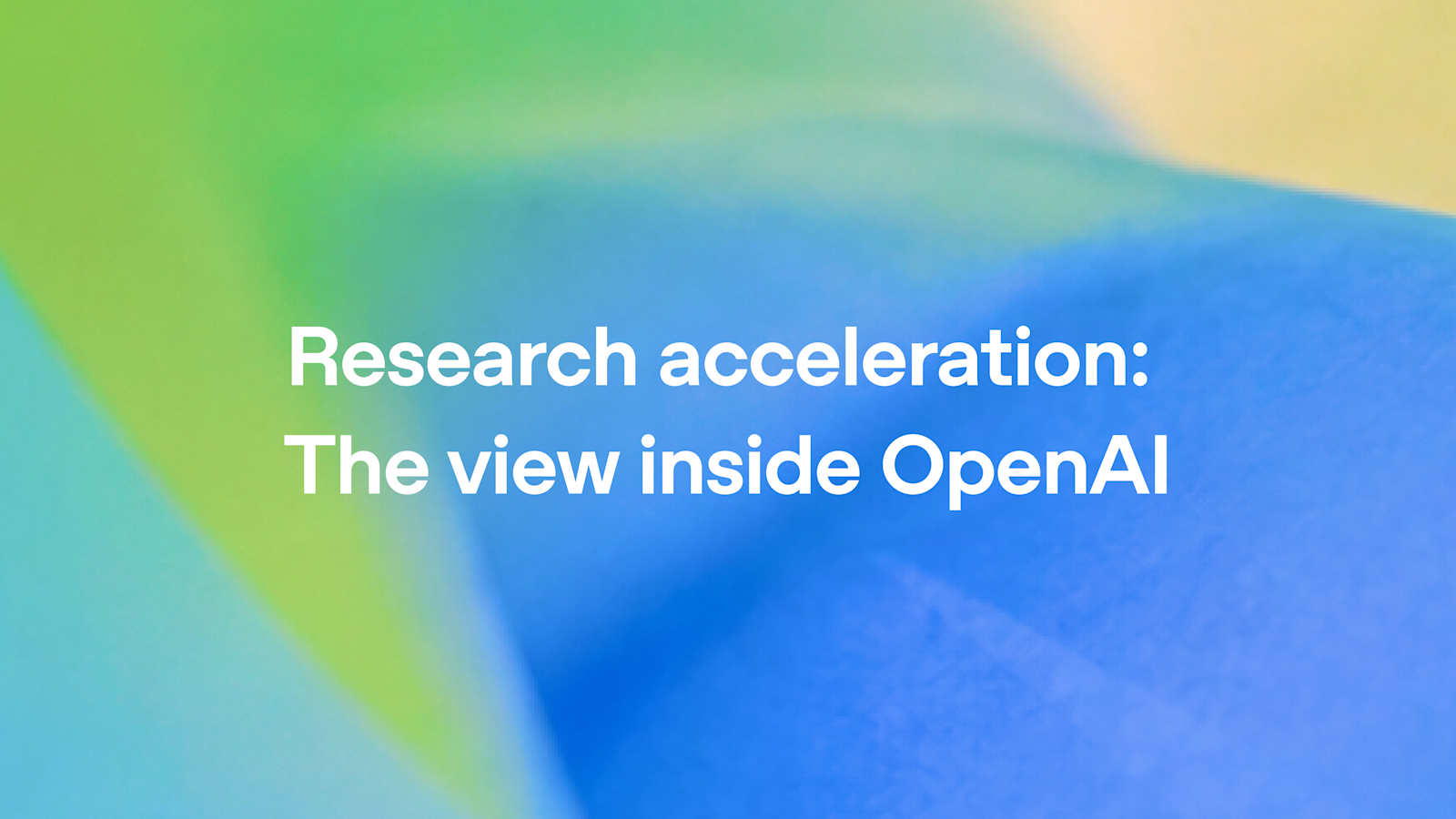 OpenAI Deploys Automated Research Interns, Targets Full
