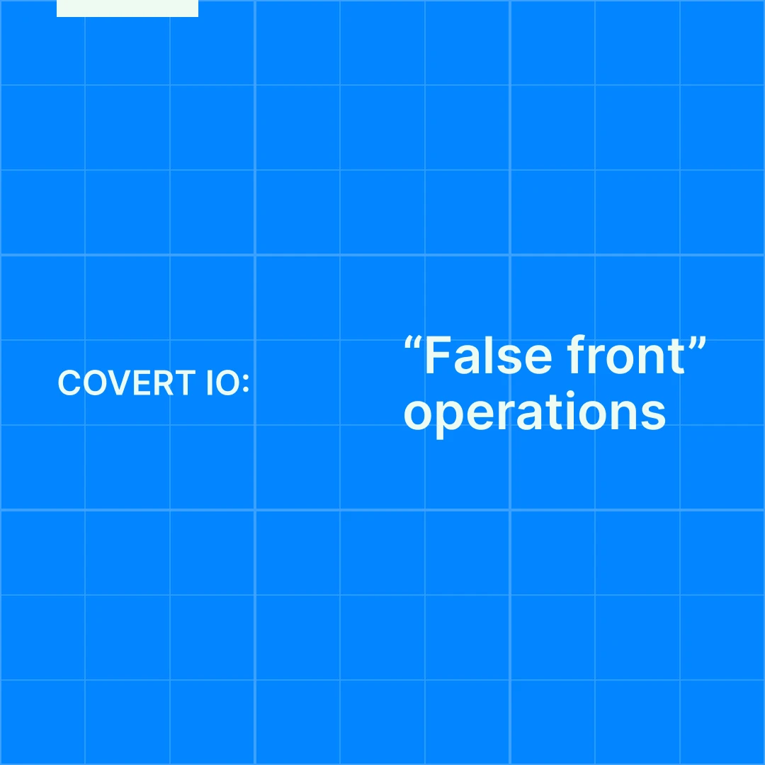 Disrupting AI-enabled “false front” operations — cover