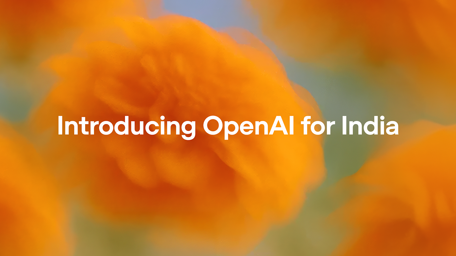 OpenAI Launches for India