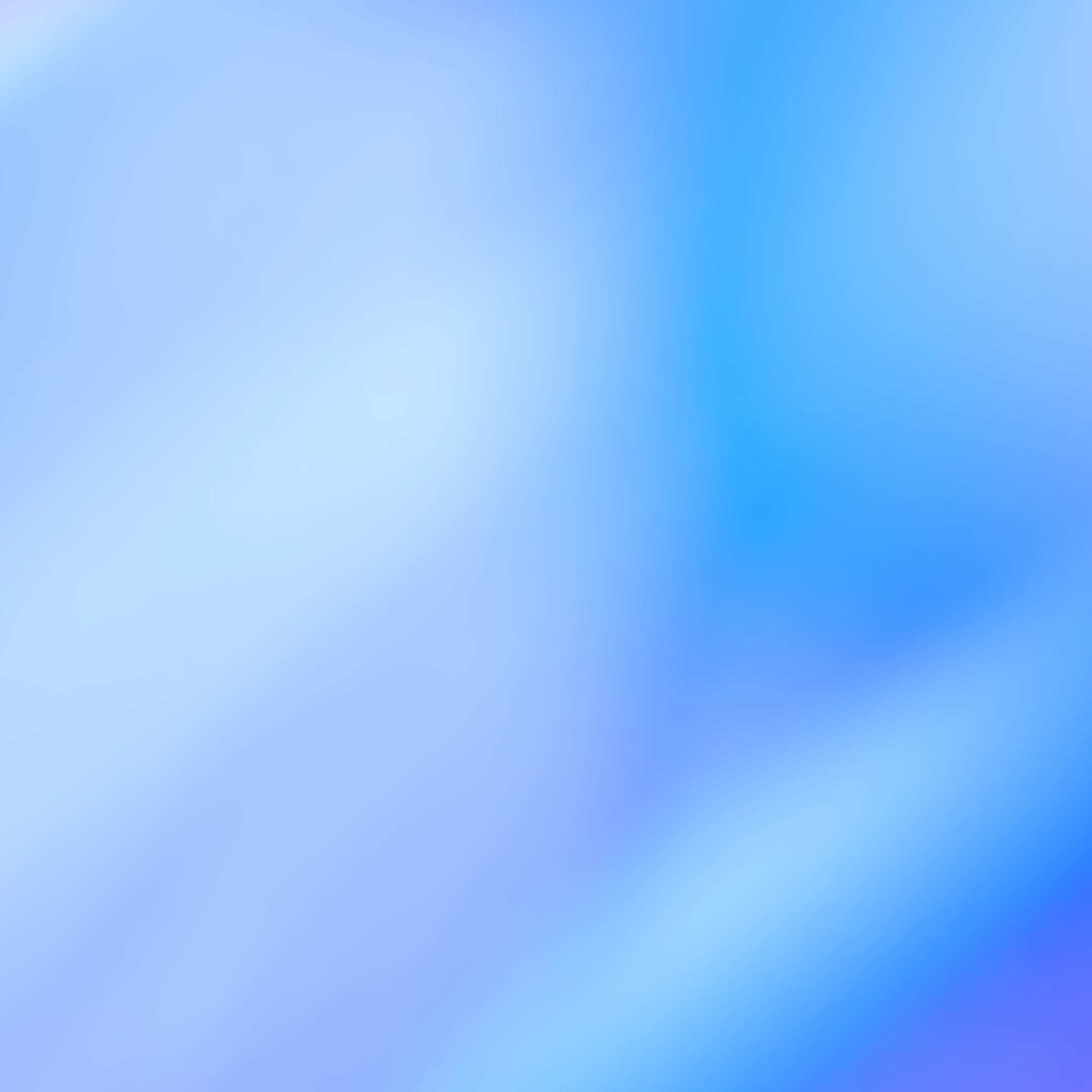Abstract blue gradient background with soft transitions between light blue, cyan, and deep blue tones, creating a smooth, blurred effect.