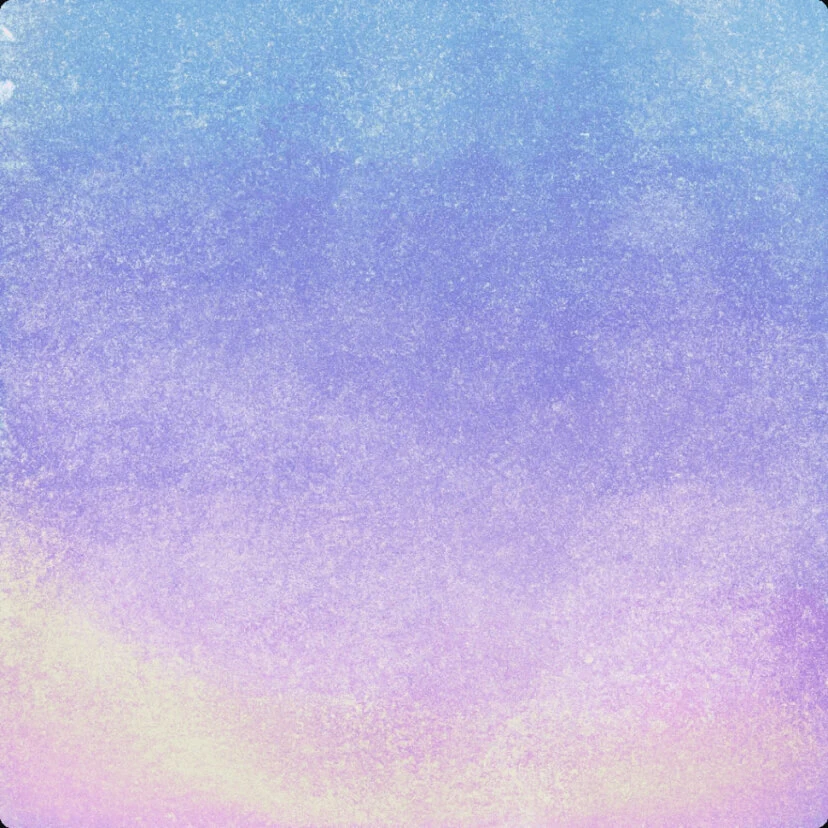 A textured gradient transitioning from blue at the top to purple in the middle to pink at the bottom, reminiscent of a colorful, pastel sky.