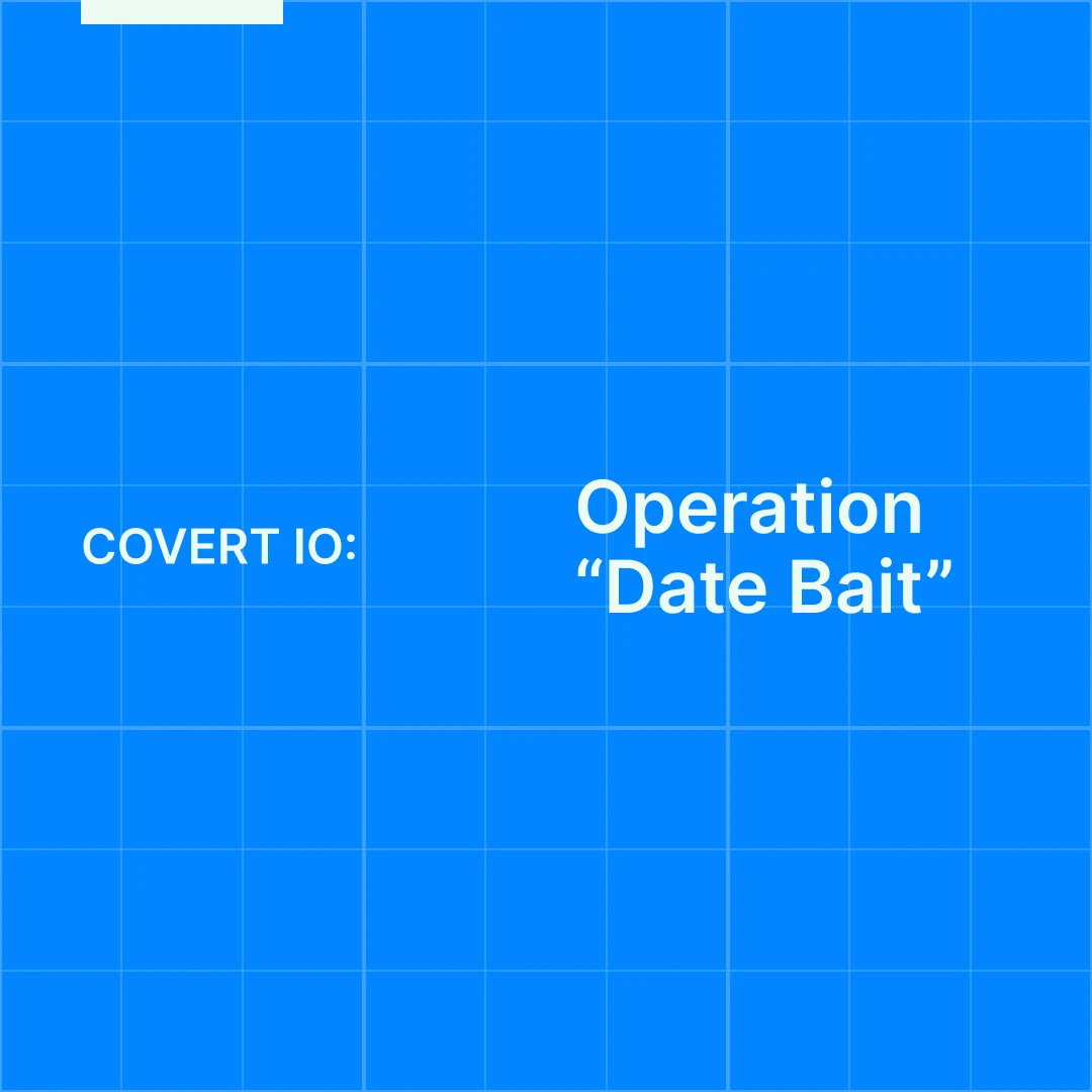 DMUA card image - COVERT IO: Operation "Date Bait" - 7jczv8ZAQpYaSf3MHOW7EM