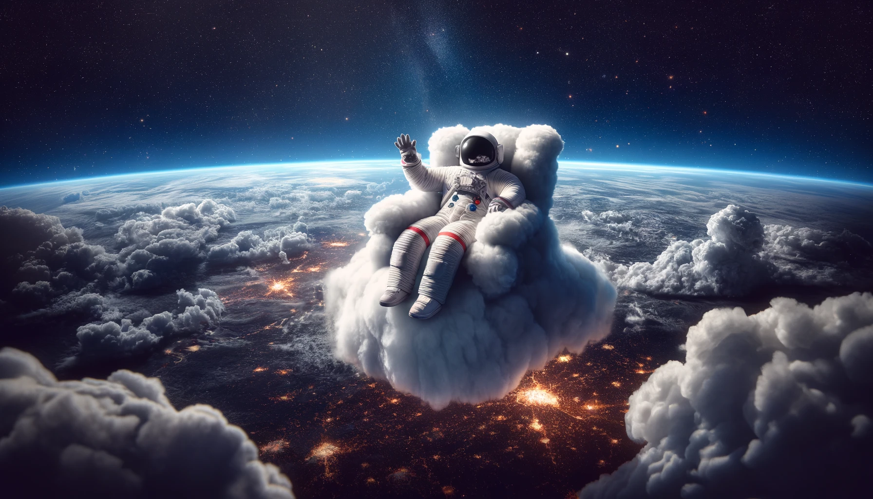 Cloud astronaut