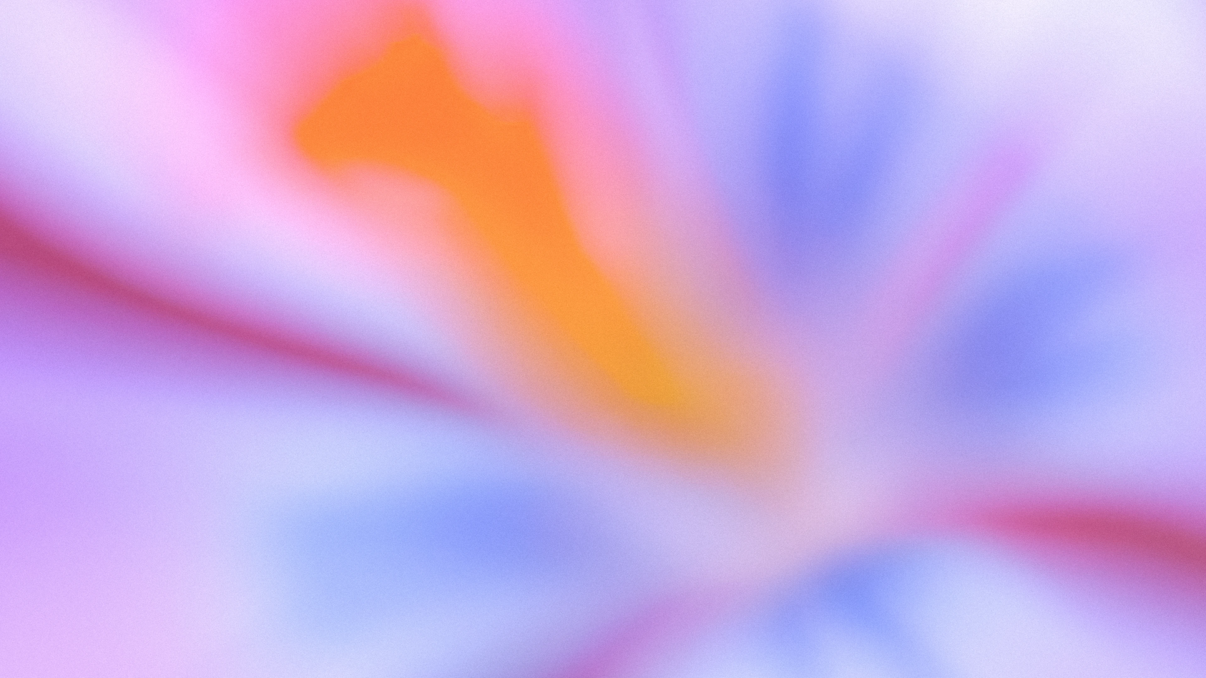 Soft abstract image with a predominantly pink gradient, blending into subtle tones of peach and green in the corners, creating a gentle and calming visual.