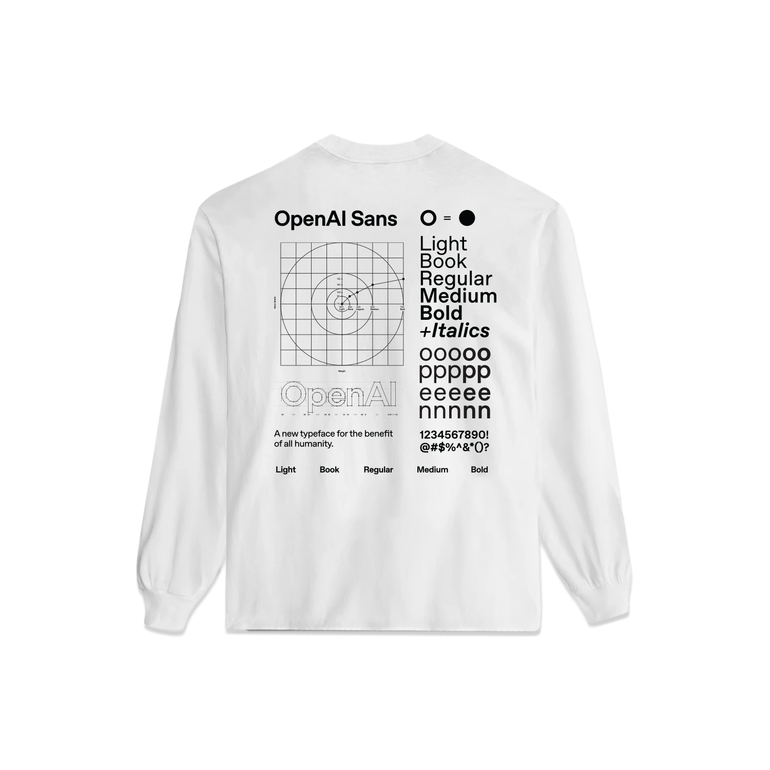 OpenAI Sans Long Sleeve
