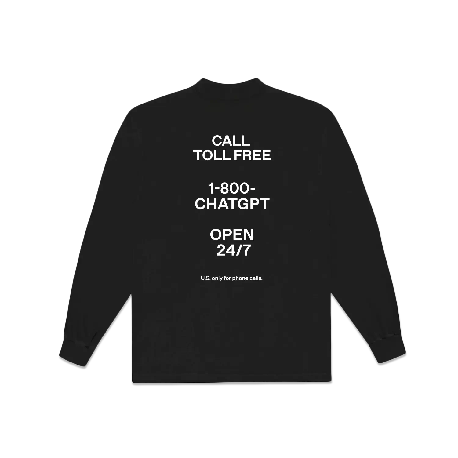 1-800-CHATGPT Long Sleeve