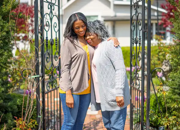 Caregiving Mother Daughter