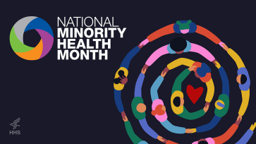 Courtesy of U.S. Dept of HHS - National Minority Health Month 2024 Toolkit