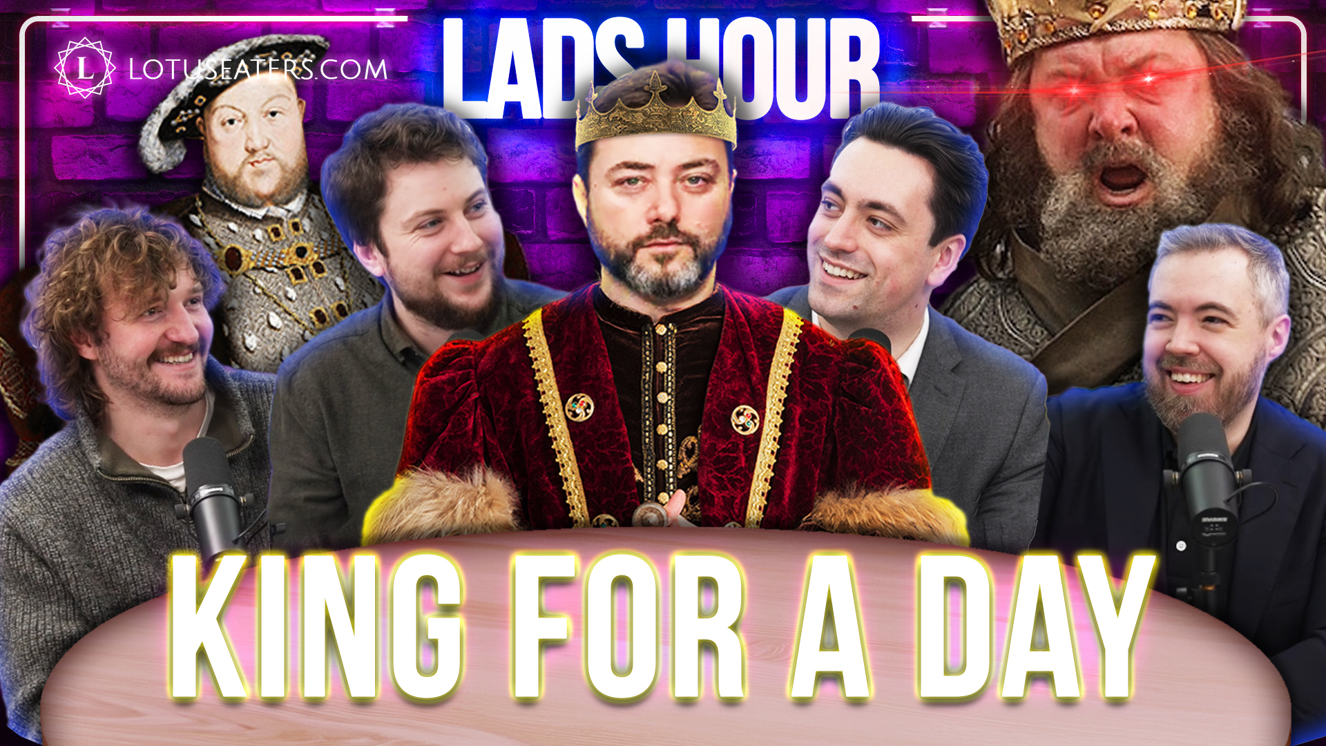 PREMIUM LIVE: Lads Hour #28 | King For A Day | Lotus Eaters