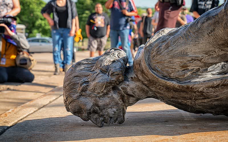 Christopher Columbus Statue Torn Down at Minnesota 