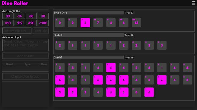 Dice Roller