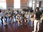 Opname Eduquaatlied door ons schoolorkest