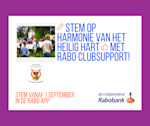 Rabo Clubsupport van start!