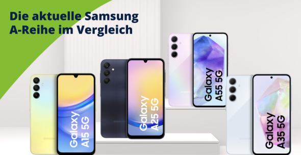Samsung A-Modelle im Vergleich