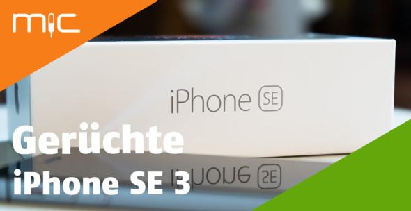 weiße iPhone SE Verpackung