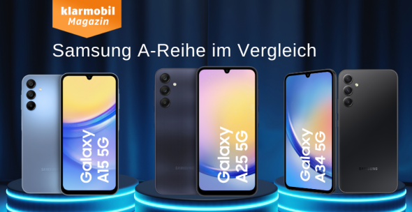 Die neuen Geräte der Samsung A-Reihe im Überblick. 