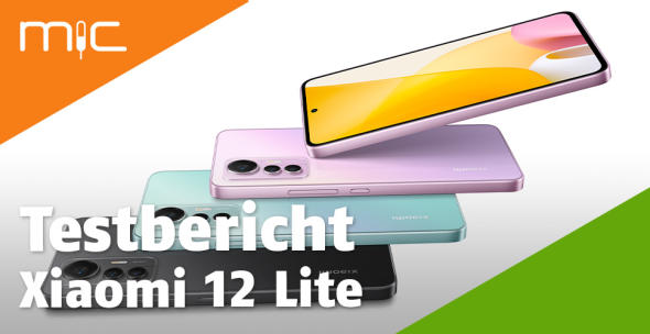 Das Xiaomi 12 Lite in 3 Farben.