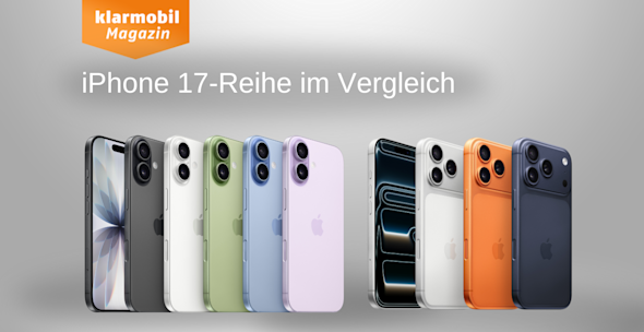 iPhone 17-Reihe im Vergleich