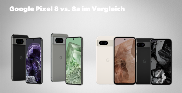 DR: Google Pixel 8 vs. 8a_Header image