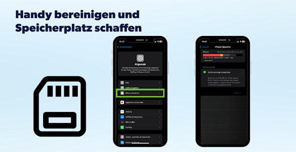 Handy bereinigen - Screenshots