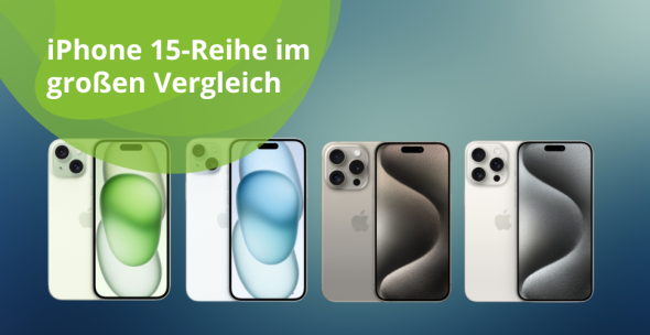 iPhone 15-Reihe im großen Vergleich