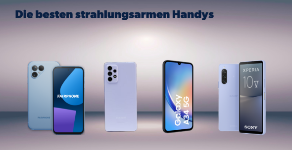 Bestenliste; strahlungsarme Handys