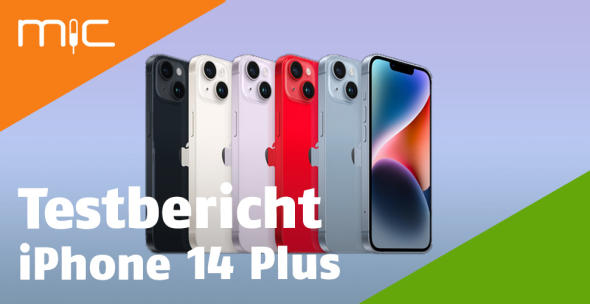 Die vier Varianten des iPhone 14 Plus.