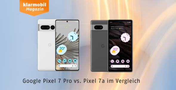 Google Pixel 7 Pro vs. Pixel 7a im Vergleich