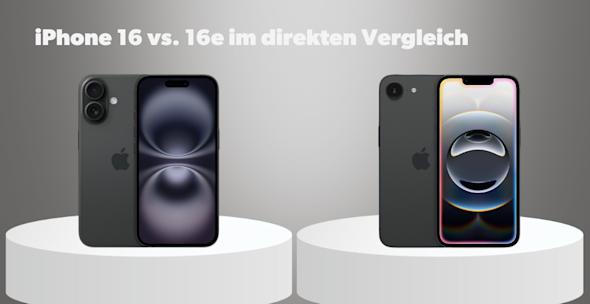 DR: iPhone 16 vs. 16e_Headerbild iPhone 16 vs. 16e im direkten Vergleich_Headerbild