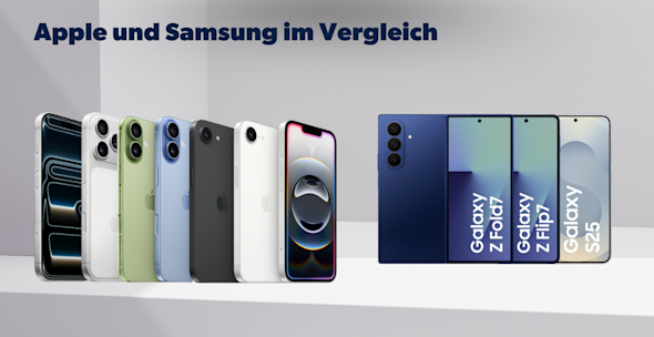 DR: iPhone vs. Samsung im Vergleich_Headerbild iPhone vs. Samsung im Vergleich_Headerbild