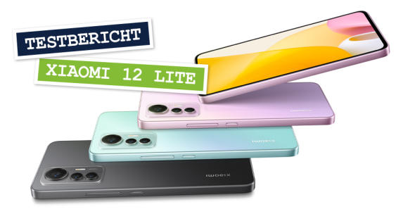 Das neue Xiaomi 12 Lite in 3 Farben.