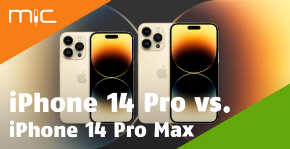 Das iPhone 14 Pro und das iPhone 14 Pro Max.