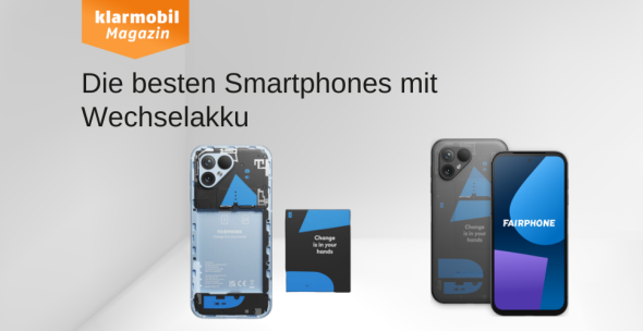 Die besten Smartphones mit Wechselakku