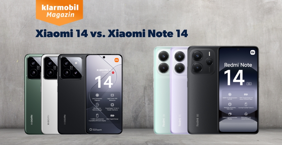 Xiaomi Redmi Note 14, Xiaomi 14