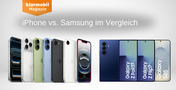 Produktbilder verschiedener iPhone und Samsung Modelle