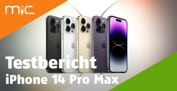 Das neue iPhone 14 Pro Max.