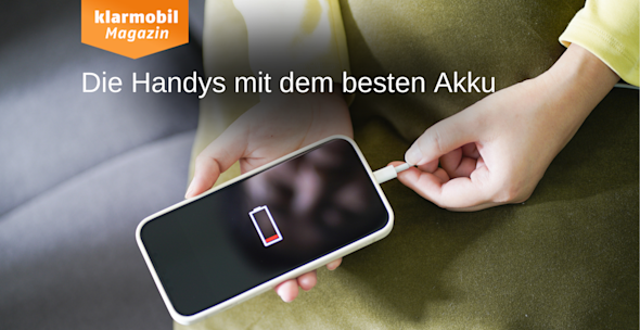 Headerbild Bestenliste Handys mit großem Akku, Person 