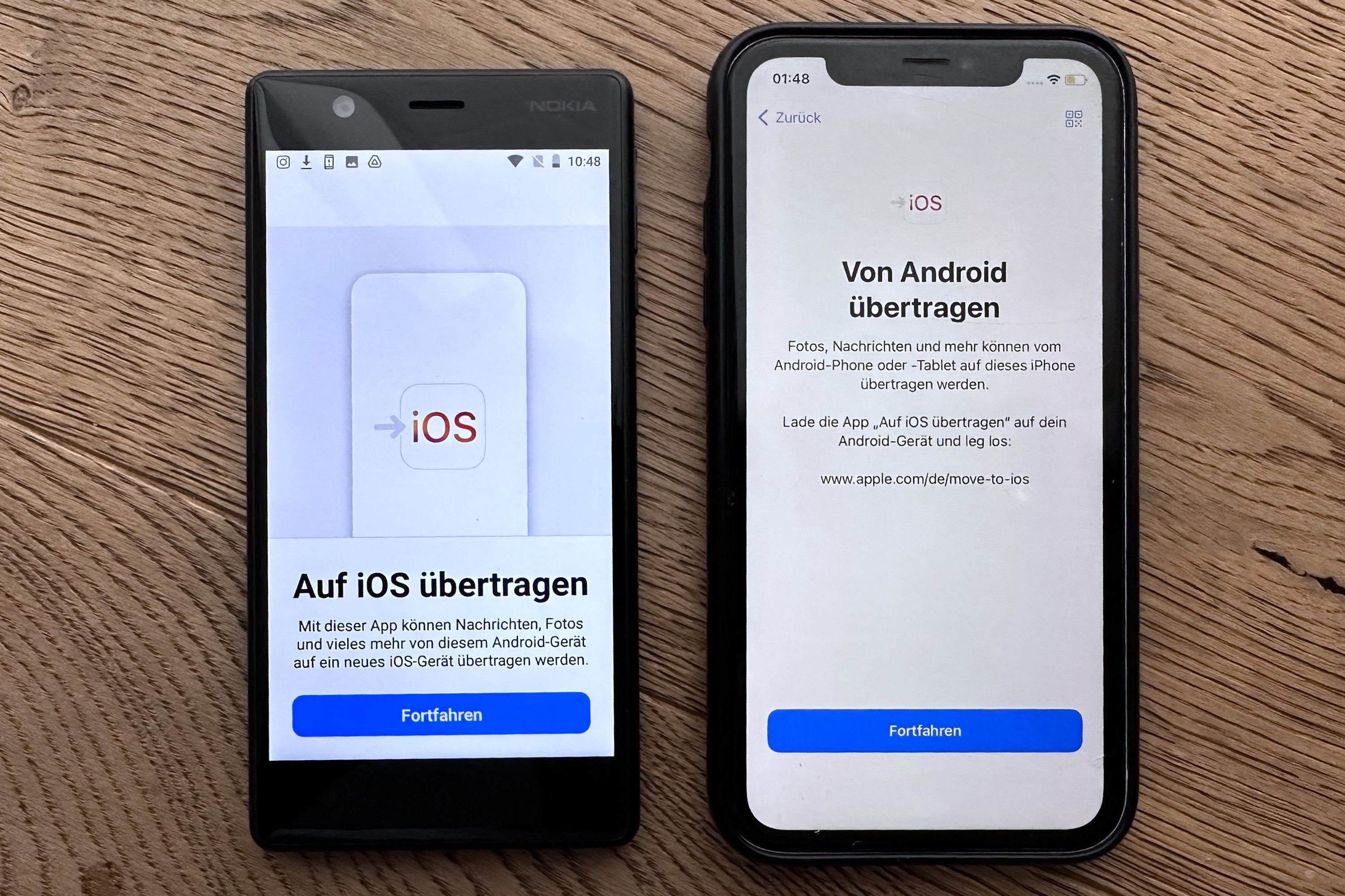 Nahtlose Datenübertragung: Von Android Zu IOS Ohne Stress