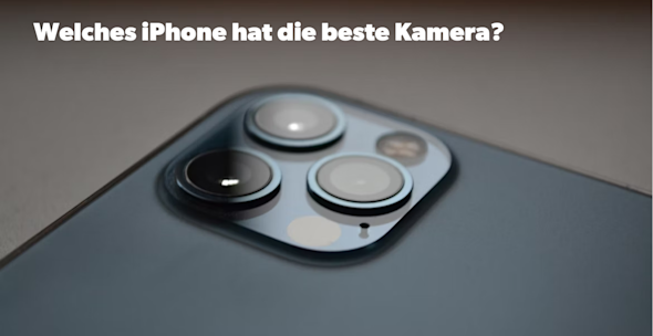 Nahaufnahme iPhone Kamera Rückseite