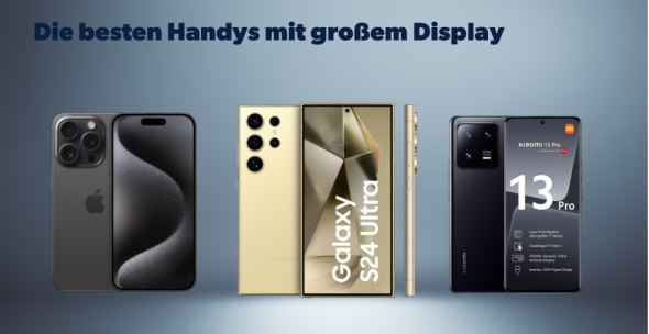 Handys mit großem Display_header image