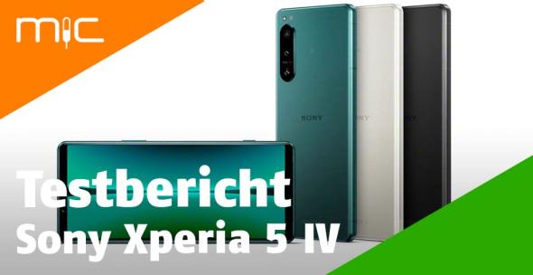 Rück- und Vorderseite des Sony Xperia 5 IV