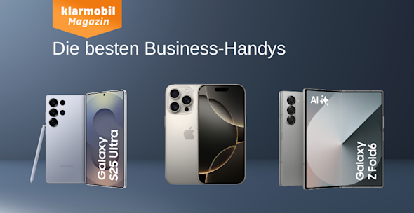 Die besten Bussiness Handys: Samsung Galaxy S25 Ultra, Apple iPhone 16 Pro Max, Samsung Galaxy Z Fold6 